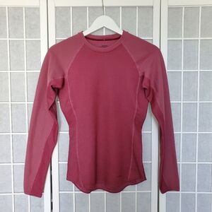 PATAGONIA Merino Wool Capilene Long Sleeve Shirt Top Size S Small